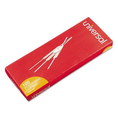 UNIVERSAL - Paper Fasteners Type: Paper File Fastener Length (Inch): 3/8 - Apex Tool & Supply