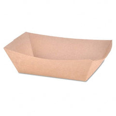 SCT - Paper Food Baskets, Brown Kraft, 1 lb Capacity, 1000/Carton - Apex Tool & Supply