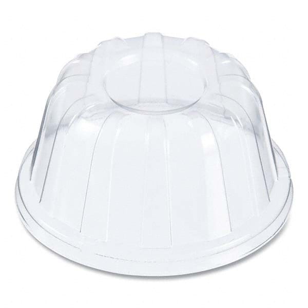 DART - D-T Sundae/Cold Cup Lids, 5-32 oz Cups, Clear, 1000/Carton - Apex Tool & Supply