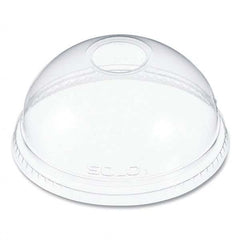 DART - Ultra Clear Dome Cold Cup Lids f/16-24 oz Cups, PET, 1000/Carton - Apex Tool & Supply