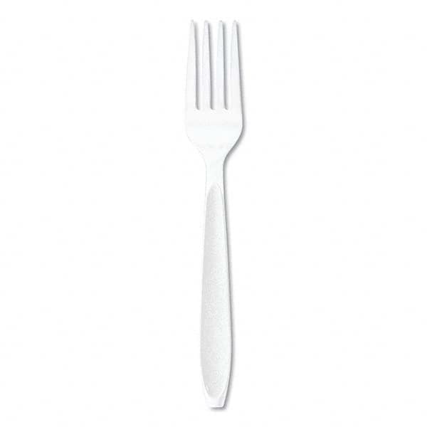 DART - Impress Heavyweight Full-Length Polystyrene Cutlery, Fork, White, 1000/Carton - Apex Tool & Supply
