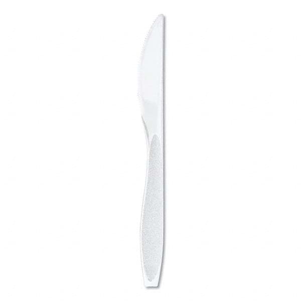 DART - Impress Heavyweight Full-Length Polystyrene Cutlery, Knife, White, 1000/Carton - Apex Tool & Supply
