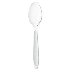 DART - Impress Heavyweight Polystyrene Cutlery, Teaspoon, White, 1000/Carton - Apex Tool & Supply