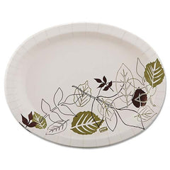 Dixie - Pathways Heavyweight Oval Platters, 8-1/2 x 11, 125/Pack - Apex Tool & Supply