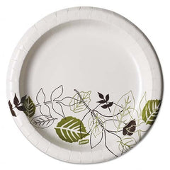 Dixie - Pathways Soak-Proof Shield Mediumweight Paper Plates, 8 1/2", Pathway, 125/Pack - Apex Tool & Supply