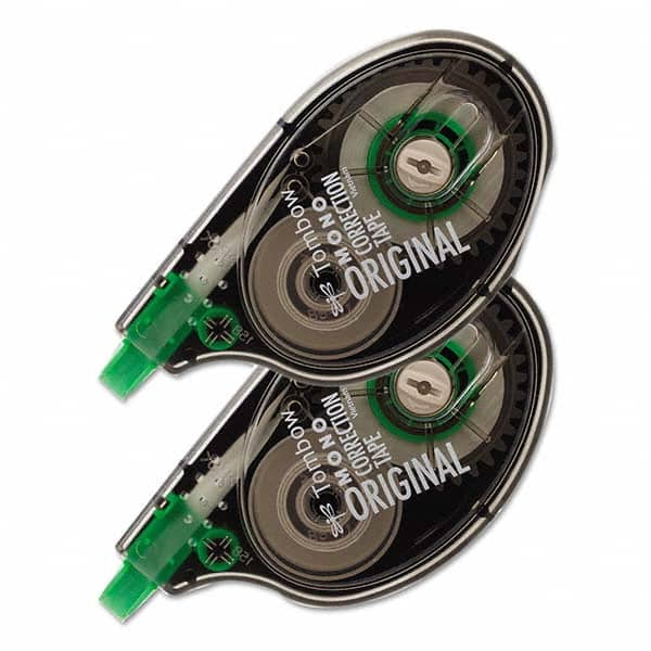Tombow - Correction Fluid & Tape Type: Correction Tape Non-Refillable Tape Size: 1/6 x 394" - Apex Tool & Supply