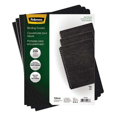 FELLOWES - Portfolios, Report Covers & Pocket Binders Three Hole Report Cover Type: Binding System Cover Width (Inch): 8-3/4 - Apex Tool & Supply