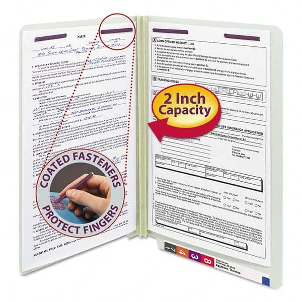 SMEAD - File Folders, Expansion Folders & Hanging Files Folder/File Type: File Folders with End Tab Color: Green - Apex Tool & Supply