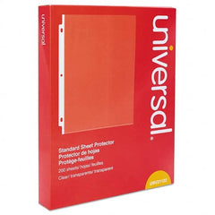 UNIVERSAL - Document Protectors Type: Sheet Protectors-Ring Binder Width (Inch): 11 - Apex Tool & Supply