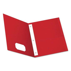 OXFORD - File Folders, Expansion Folders & Hanging Files Folder/File Type: Pocket Folders Color: Red - Apex Tool & Supply