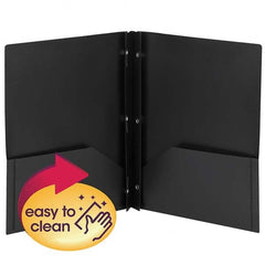 SMEAD - File Folders, Expansion Folders & Hanging Files Folder/File Type: Pocket Folders Color: Black - Apex Tool & Supply