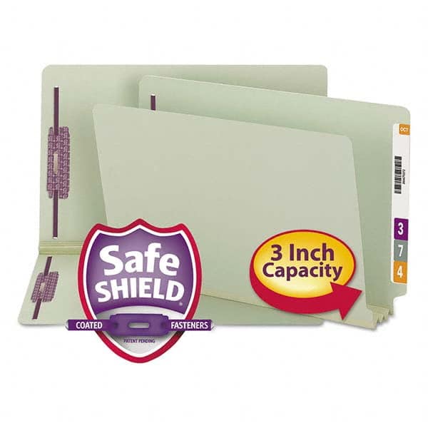 SMEAD - File Folders, Expansion Folders & Hanging Files Folder/File Type: File Folders with End Tab Color: Green - Apex Tool & Supply