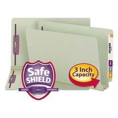 SMEAD - File Folders, Expansion Folders & Hanging Files Folder/File Type: File Folders with End Tab Color: Green - Apex Tool & Supply
