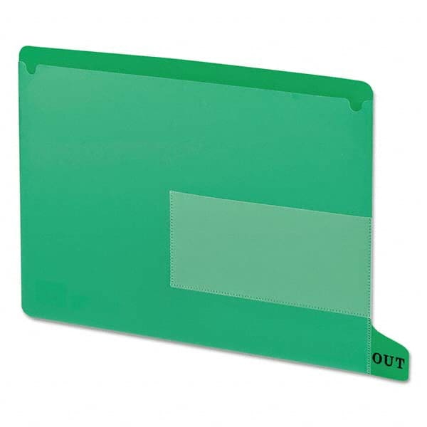 SMEAD - File Folders, Expansion Folders & Hanging Files Folder/File Type: File Guide w/Pockets Color: Green - Apex Tool & Supply