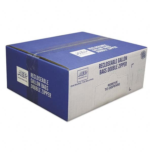 Handi-Bag - Reclosable Food & Sandwich Bags Volume Capacity: 1 Gal. Width (Inch): 10-1/2 - Apex Tool & Supply