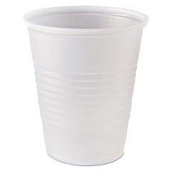 Fabri-Kal - RK Ribbed Cold Drink Cups, 5 oz, Clear, 2500/Carton - Apex Tool & Supply