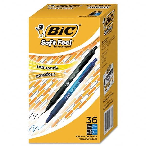 Bic - Pens & Pencils Type: Ball Point Pen Color: Assorted - Apex Tool & Supply