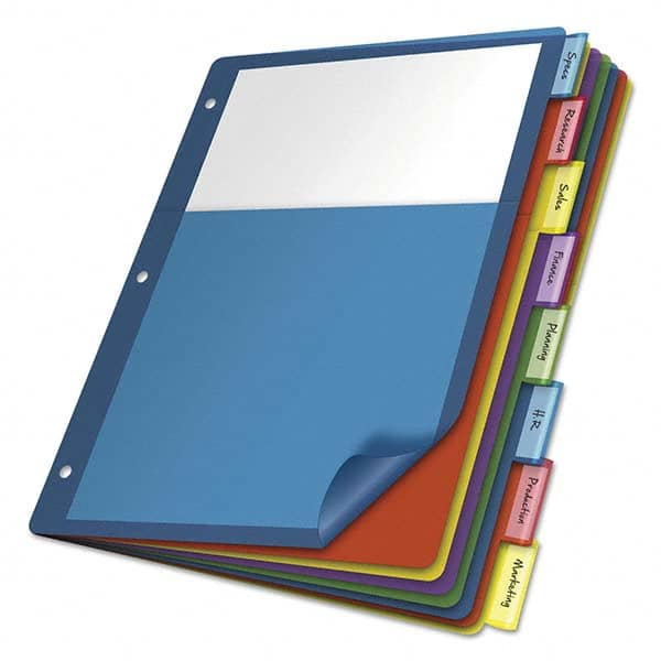 Cardinal - Tabs, Indexes & Dividers Indexes & Divider Type: Customizable Size: 11 x 8-1/2 - Apex Tool & Supply