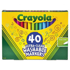 Crayola - Markers & Paintsticks Type: Art Marker Color: Assorted - Apex Tool & Supply
