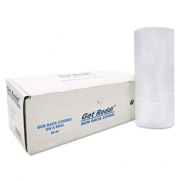 Inteplast Group - Poly Bun Rack Cover, 60x80, 15 Micron, 50/Case - Apex Tool & Supply