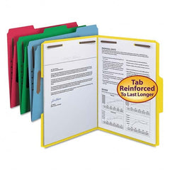 SMEAD - File Folders, Expansion Folders & Hanging Files Folder/File Type: File Folders with Top Tab Fastener Color: Multi-Color - Apex Tool & Supply