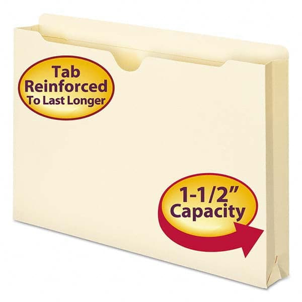 SMEAD - File Folders, Expansion Folders & Hanging Files Folder/File Type: File Jackets Color: Manila - Apex Tool & Supply