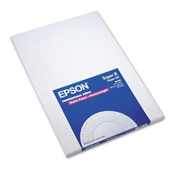 Epson - Office Machine Supplies & Accessories Office Machine/Equipment Accessory Type: Photo Paper For Use With: Inkjet Printers - Apex Tool & Supply