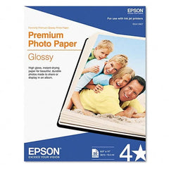 Epson - Office Machine Supplies & Accessories Office Machine/Equipment Accessory Type: Photo Paper For Use With: Inkjet Printers - Apex Tool & Supply