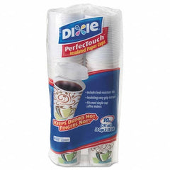Dixie - Combo Bag, Paper Hot Cups, 10 oz, 50/Pack - Apex Tool & Supply