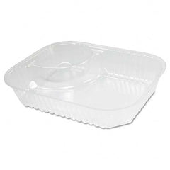 DART - ClearPac Large Nacho Tray, 2-Compartments, Clear, 500/Ctn - Apex Tool & Supply