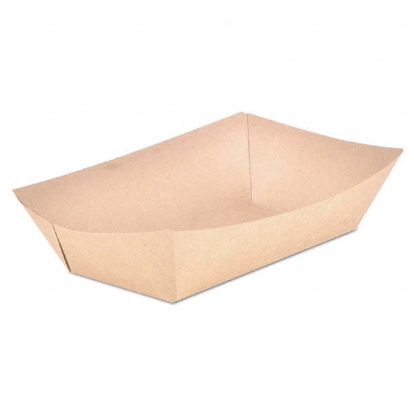 SCT - Food Trays, Paperboard, Brown Kraft, 5-Lb Capacity, 500/Carton - Apex Tool & Supply