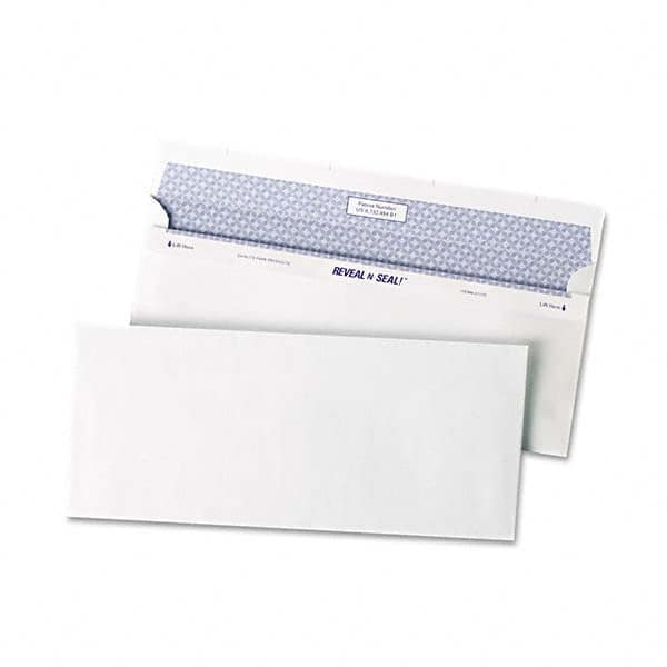Quality Park - Mailers, Sheets & Envelopes Type: Business Envelope Style: Self Adhesive - Apex Tool & Supply