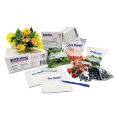 Inteplast Group - Reclosable Food & Sandwich Bags Volume Capacity: 22 Qt. Width (Inch): 10 - Apex Tool & Supply