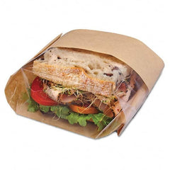 Bagcraft Papercon - Reclosable Food & Sandwich Bags Volume Capacity: 1 Sandwich Width (Inch): 9-1/2 - Apex Tool & Supply