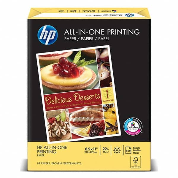 Hewlett-Packard - Office Machine Supplies & Accessories Office Machine/Equipment Accessory Type: Copy Paper For Use With: Laser Printers; Inkjet Printers - Apex Tool & Supply