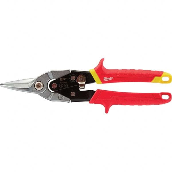 Milwaukee Tool - Snips Snip Type: Aviation Snip Cut Direction: Straight - Apex Tool & Supply
