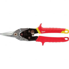 Milwaukee Tool - Snips Snip Type: Aviation Snip Cut Direction: Straight - Apex Tool & Supply