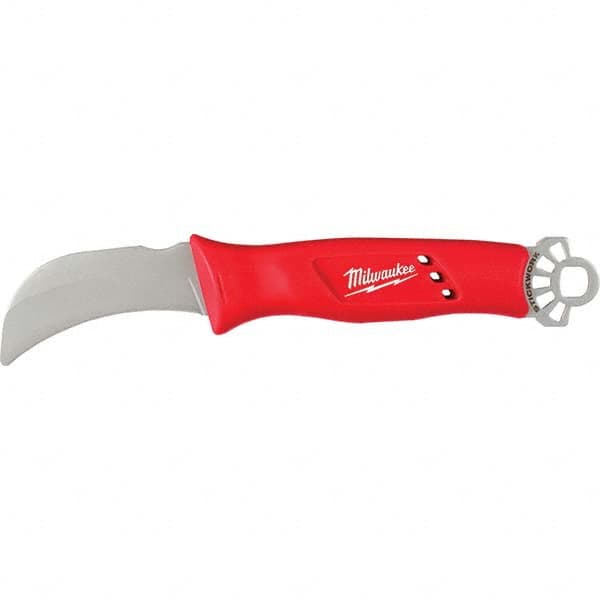 Milwaukee Tool - Fixed Blade Knives Trade Type: Lineman's Insulated Skinning Knife Blade Length (Inch): 3-1/4 - Apex Tool & Supply