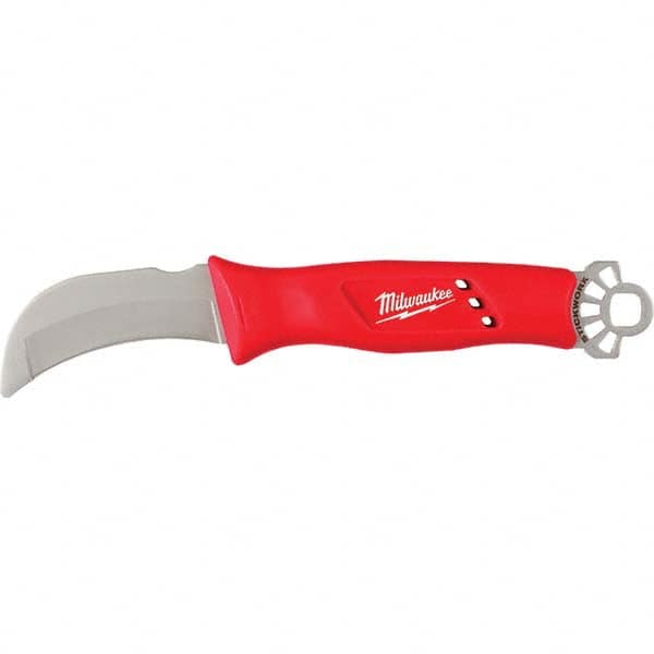 Milwaukee Tool - Fixed Blade Knives Trade Type: Lineman's Insulated Skinning Knife Blade Length (Inch): 3-1/2 - Apex Tool & Supply