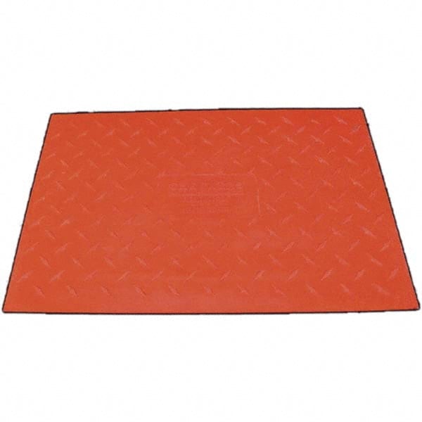 Checkers - On Floor Cable Covers Cover Material: Polyurethane Number of Channels: 1 - Apex Tool & Supply