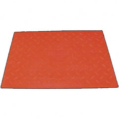 Checkers - On Floor Cable Covers Cover Material: Polyurethane Number of Channels: 1 - Apex Tool & Supply