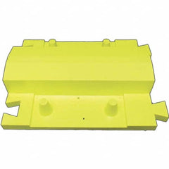 Checkers - On Floor Cable Covers Cover Material: Polyurethane Number of Channels: 1 - Apex Tool & Supply