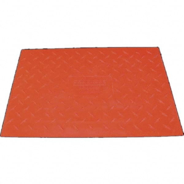 Checkers - On Floor Cable Covers Cover Material: Polyurethane Number of Channels: 1 - Apex Tool & Supply