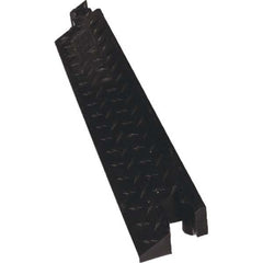 Checkers - On Floor Cable Covers Cover Material: Polyurethane Number of Channels: 3 - Apex Tool & Supply