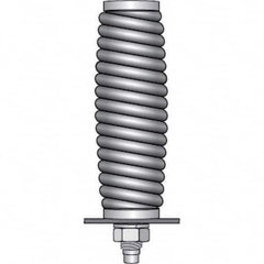 Checkers - Flag Pole Accessories Type: Hexagon Base Material: Steel w/Bright Zinc Finish - Apex Tool & Supply