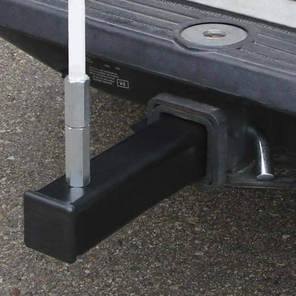 Checkers - Flag Pole Accessories Type: Hitch Mount Assembly Material: Steel; Plastic - Apex Tool & Supply