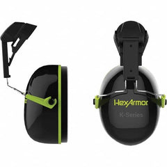 HexArmor - Earmuffs Band Position: Hard Hat Cap Mounted NRR Rating (dB) Behind the Neck: 25 - Apex Tool & Supply