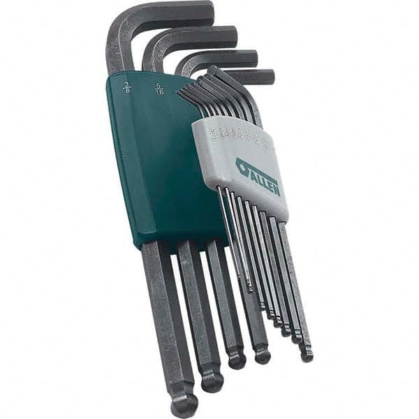 Allen - Hex Key Sets Tool Type: Ball End Handle Type: L-Key Long Arm - Apex Tool & Supply
