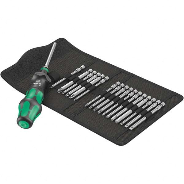 Wera - Screwdriver Bit Sets Type: Bit Set Drive Size: 1/4 (Inch) - Apex Tool & Supply