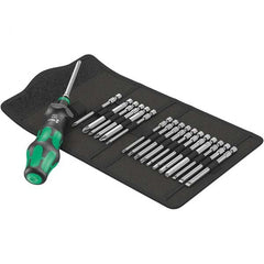 Wera - Screwdriver Bit Sets Type: Bit Set Drive Size: 1/4 (Inch) - Apex Tool & Supply